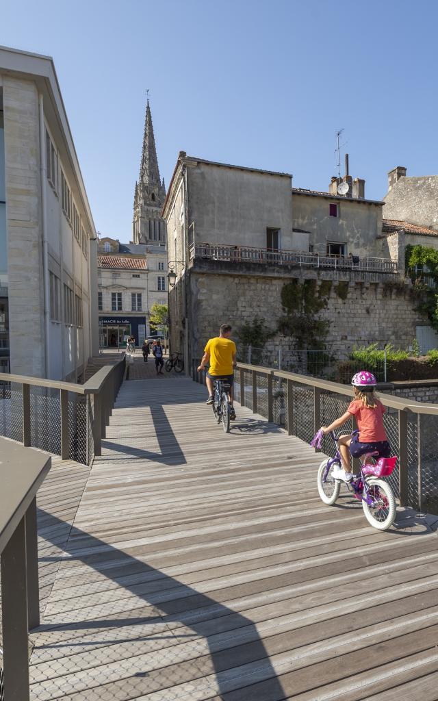 Boucle Transfontenaysienne Fontenay-le-Comte - passerelle Chevolleau