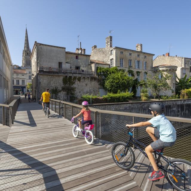 Boucle Transfontenaysienne Fontenay-le-Comte - passerelle Chevolleau