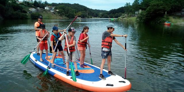 Paddle Géant base de loisirs de Mervent