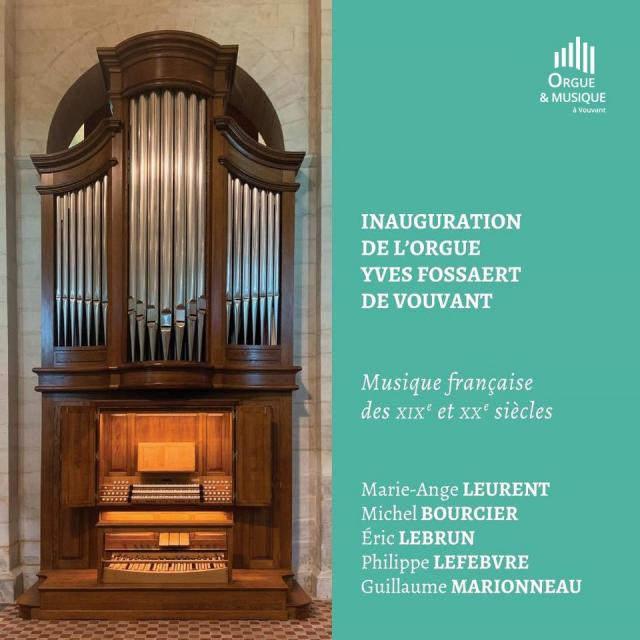 CD Inauguration de l'orgue de Vouvant 1