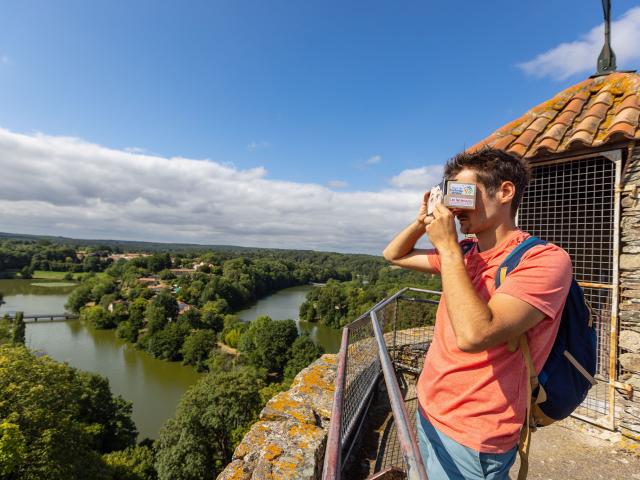 Vouvant visite virtuelle il faut sauver la tour Mélusine