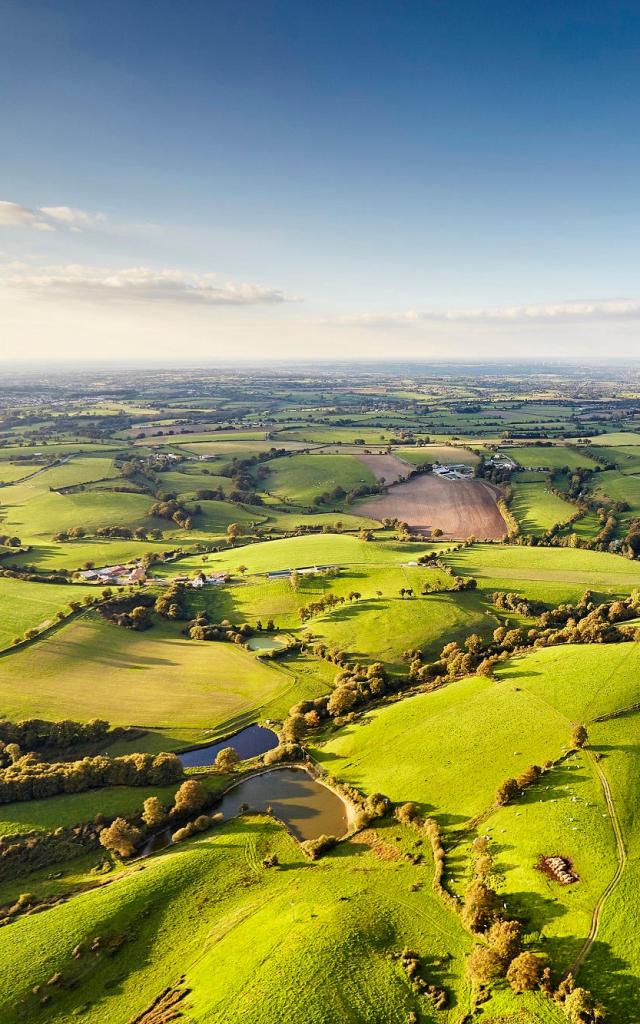 Bocage Vendéen vue aérienne