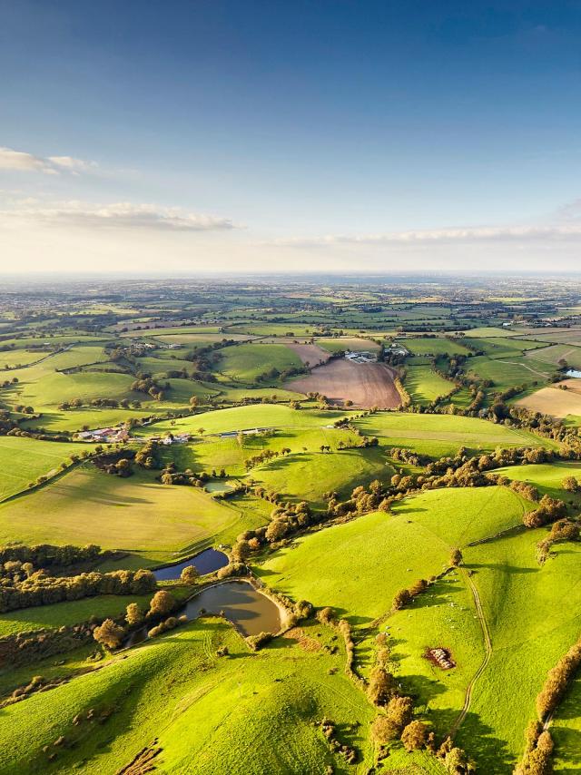 Bocage Vendéen vue aérienne