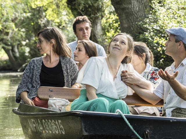 Balade en barque dans le Marais poitevin, Venise Verte