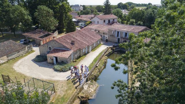 Maison de la Meunerie Nieul-sur-l'Autise Marais poitevin