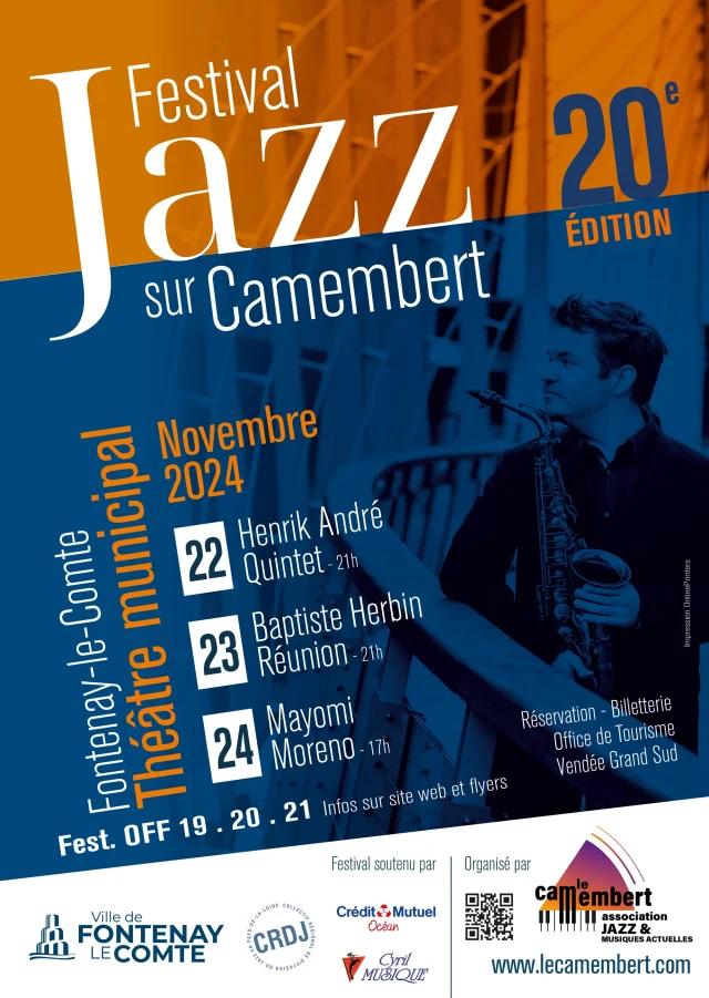 Festival Jazz sur Camembert 2024 Fontenay-le-Comte