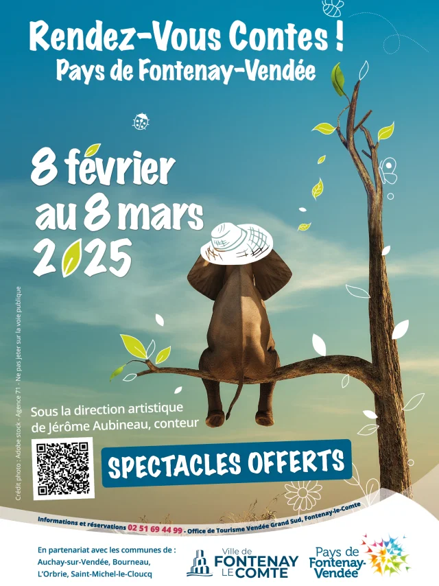 Rendez-Vous Contes 2025 Pays de Fontenay Vendée