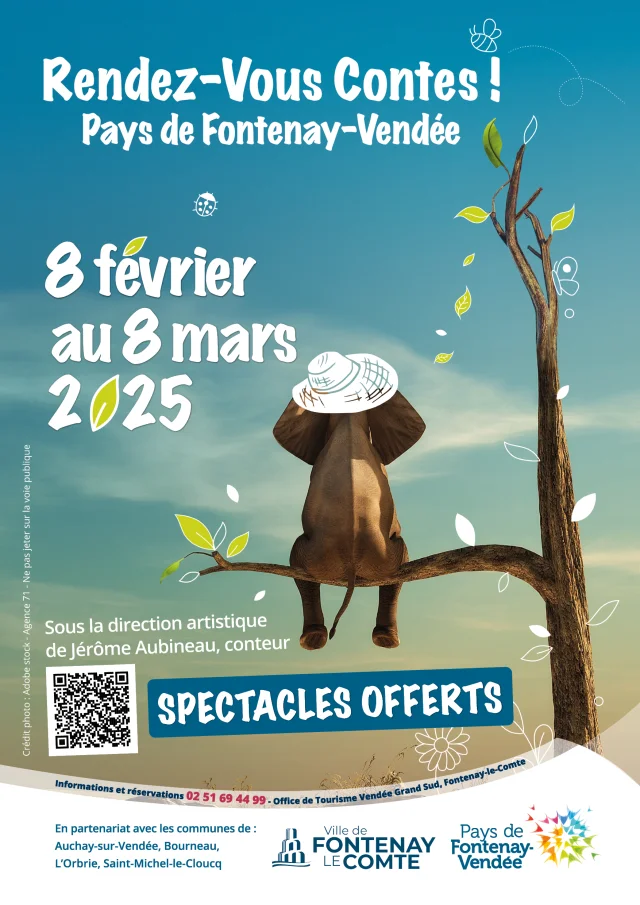 Rendez-Vous Contes 2025 Pays de Fontenay Vendée